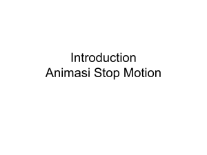 5. Jenis animasi stop motion