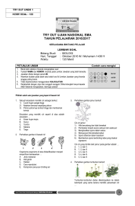 TO UNBK BIOLOGI-12 SMA (layout) TA 16-17