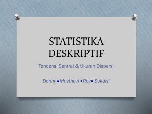 Statistika deskriptif