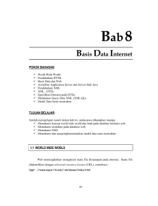 Basis Data Internet - elista:.