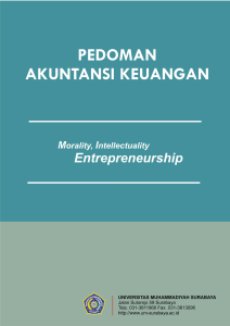 Pedoman Akuntansi Keuangan - Universitas Muhammadiyah