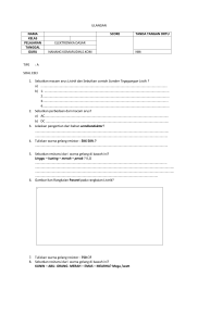 ULANGAN NAMA SCORE TANDA TANGAN ORTU KELAS