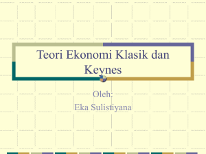 Teori Ekonomi Klasik dan Keynes