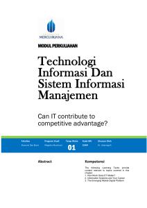 Modul Teknologi Informasi dan Sistem Informasi Manajemen [TM1].
