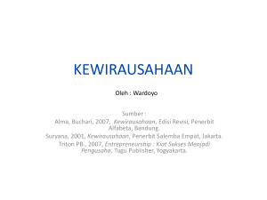 KEWIRAUSAHAAN