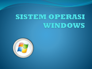 Sejarah Sistem Operasi Windows