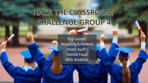 hack the classroom challenge group 4