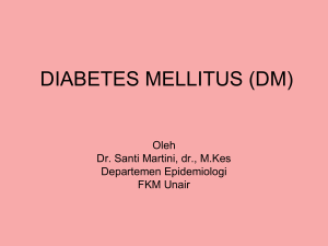 DIABETES MELLITUS