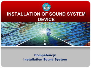 simple audio system