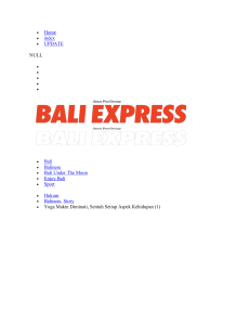 Home index UPDATE NULL Bali Balinese Bali