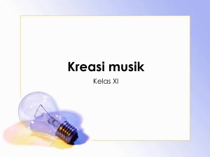 Kreasi musik - WordPress.com