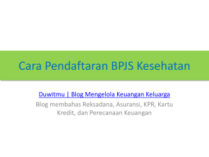 Cara, Syarat Mendaftar dan Iuran BPJS Kesehatan