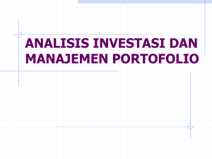 analisis investasi dan manajemen portofolio