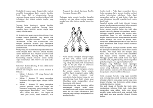 Penduduk di negara-negara dengan infeksi malaria memiliki