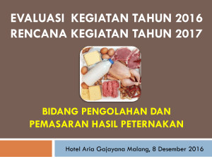 Realisasi 2016 Rencana 2017 PPH-Nak