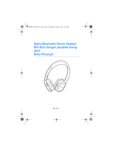 Nokia Bluetooth Stereo Headset BH-905i dengan