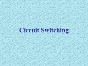 Circuit Switching