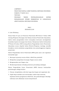 ARSIP NASIONAL REPUBLIK INDONESIA 1 LAMPIRAN I
