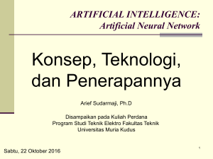 artificial intelligence - Teknik Elektro UMK