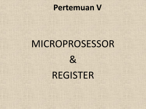 Sejarah Microprosesor
