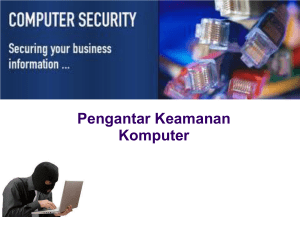 01-Pengantar Keamanan Komputer - elista:.