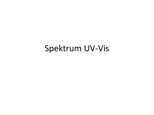 Spektrum UV-Vis