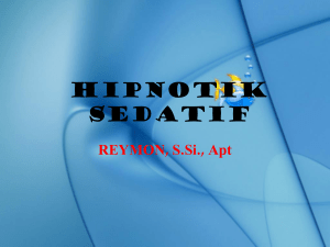 Hipnotik sedatif - Blog Guru Indonesia