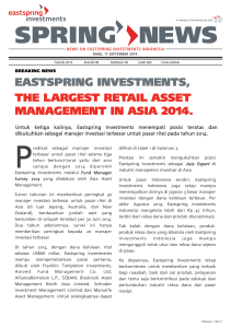 SPRING NEWS : Eastspring Investments, The Largest Retail Asset