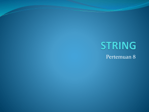 string - Staffsite STIMATA