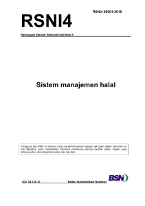 Sistem manajemen halal