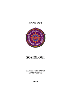 handout sosiologi 2016