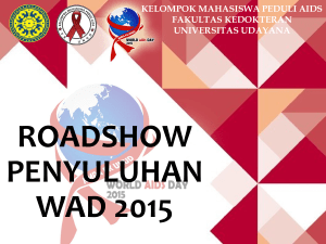 PPT Roadshow Penyuluhan WAD 2015