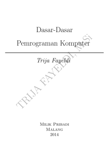 TRIJA FAYELDI,M .Si - Repository UNIKAMA