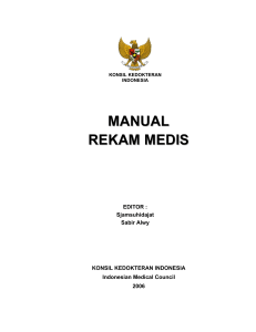 Manual Rekam Medis - Perpustakaan Depkes