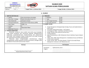 silabus dan satuan acara perkuliahan