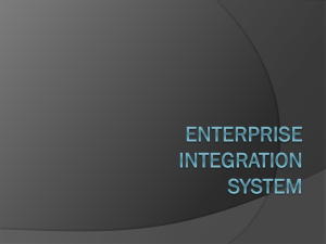 Enterprise Information System (EIS)