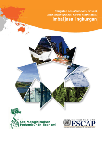 Imbal jasa lingkungan - United Nations ESCAP