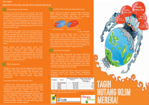 factsheet Menagih Hutang Iklim Negara Maju