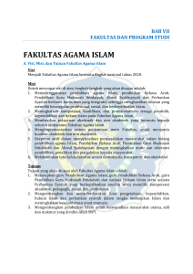 fakultas agama islam - lp3ik umsida