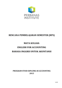 english for accounting bahasa inggris untuk akuntansi
