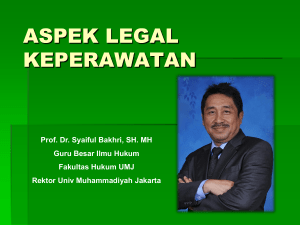 regulasi praktik keperawatan di indonesia