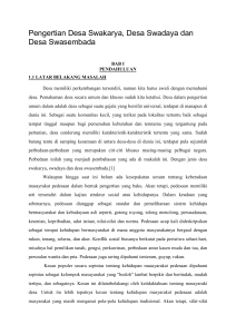 2.1 pengertian desa - Website kecamatan sawahan Kabupaten