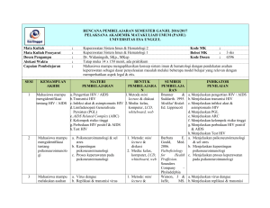 RENCANA PEMBELAJARAN SEMESTER GANJIL 2016/2017