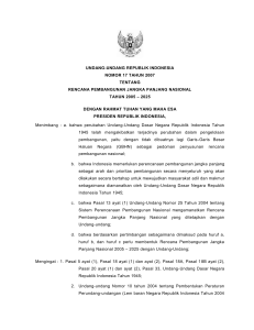 UNDANG-UNDANG REPUBLIK INDONESIA NOMOR 17 TAHUN