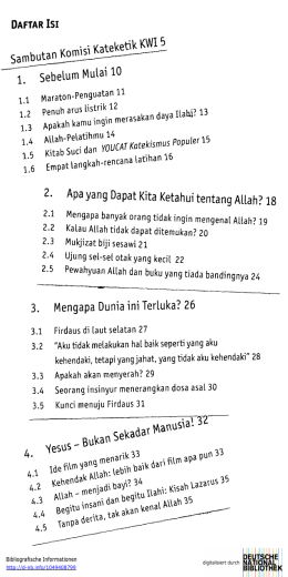 Adorasi Sakramen Maha Kudus.hal 8 Yesus dalam sebuah rumah