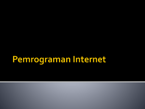 Pemrograman Internet