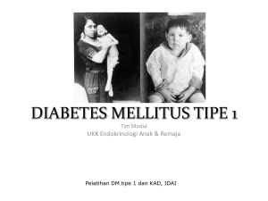 Diabetes Mellitus Tipe 1