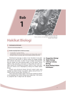 Hakikat Biologi Bab