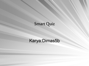Smart Quiz - sdmuhcc.NET