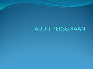audit persediaan - E